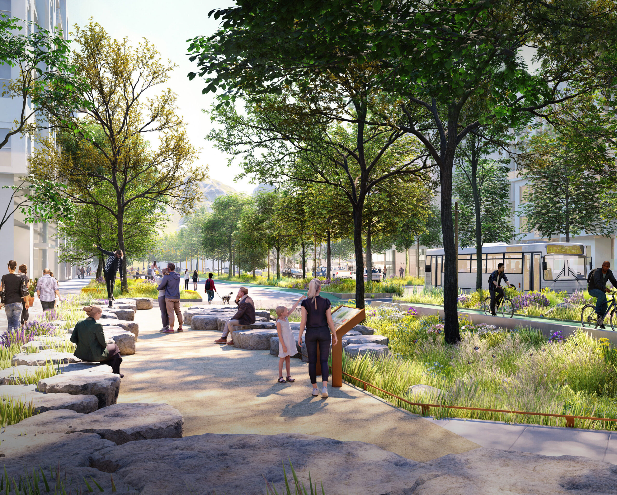 SLC Green Loop rendering